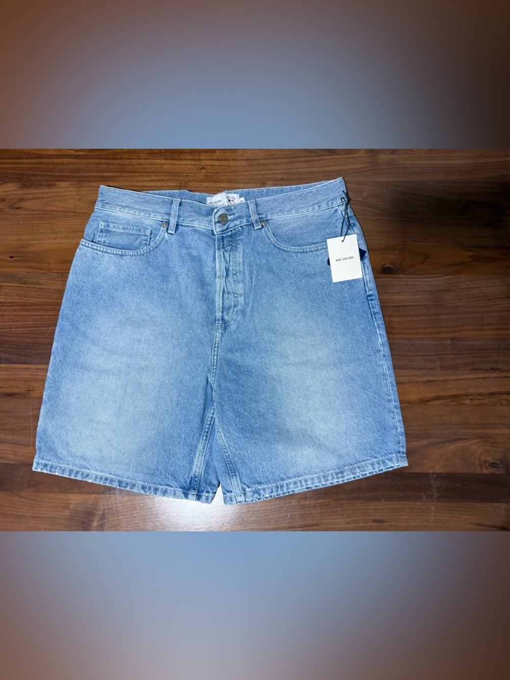 Aime Leon Dore ALD MLB New York Mets Denim Shorts Light Wash Logo Men’s Size 36